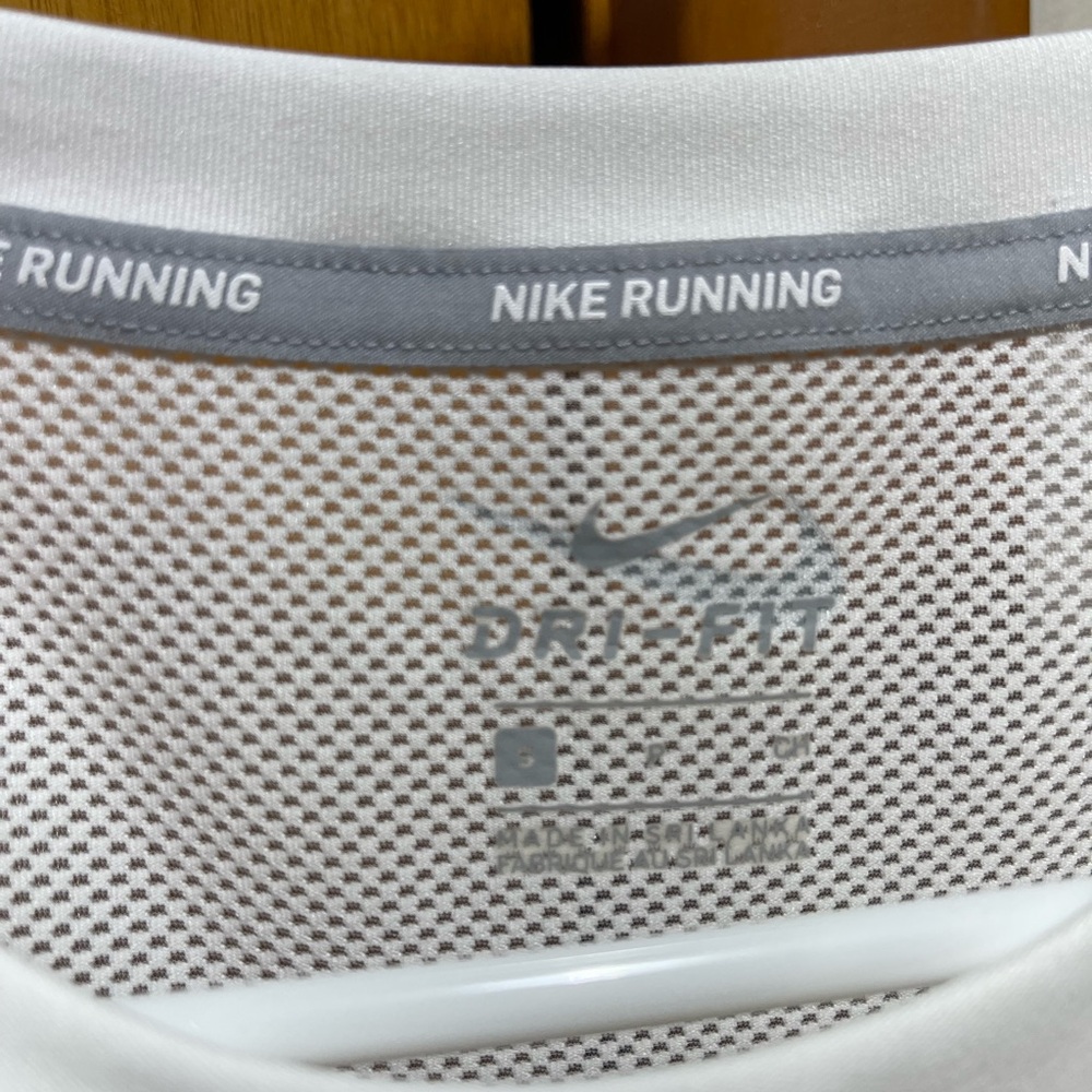 Nike White Running Dri-FIT Tank - Picture 2 of 3